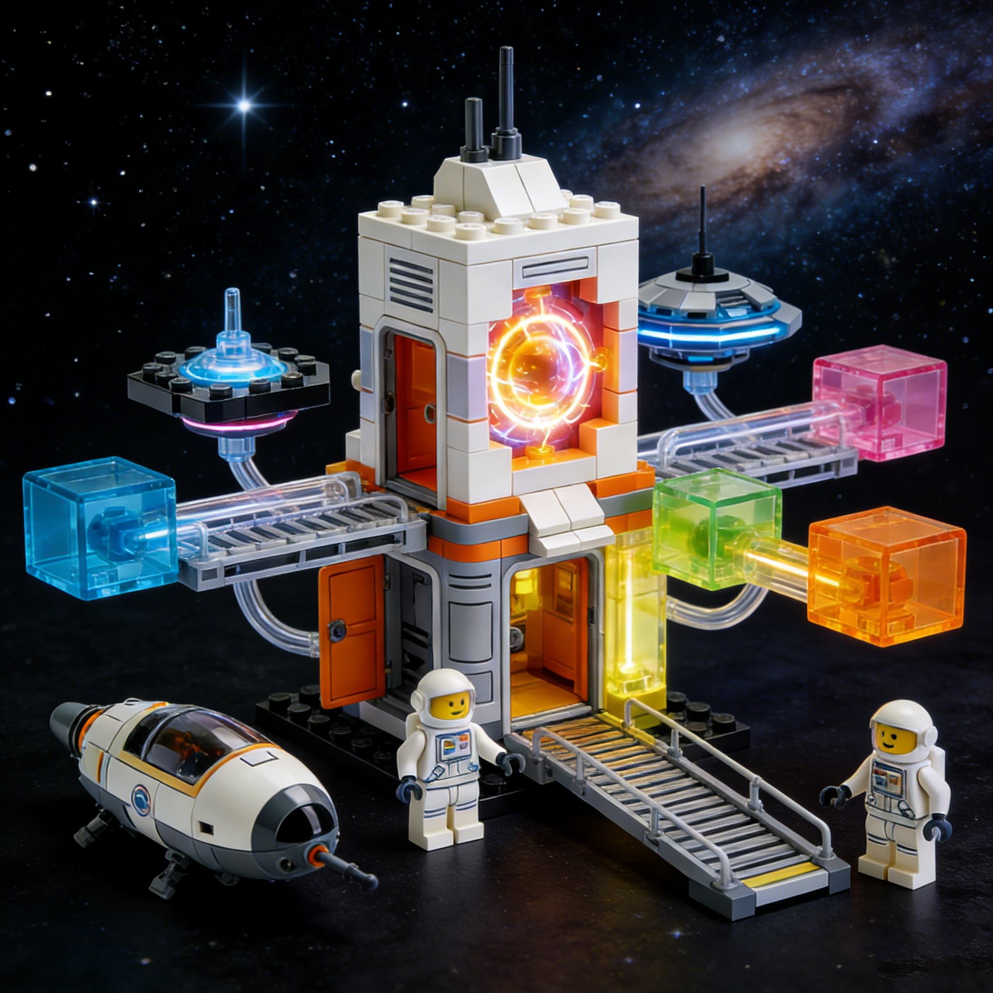 🚀 Space Exploration Station – Intergalactic Science & Adventure Building Set